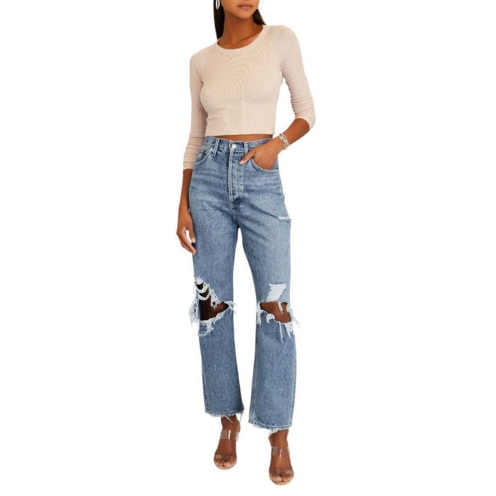 AGOLDE 90s Fit Mid Rise Loose Fit denim RARE